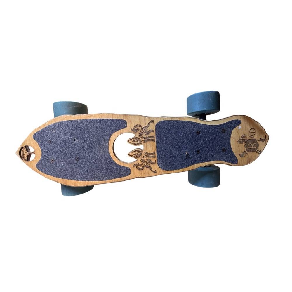 RAD Longboard Skateboard Thunder Trucks 72mm 82A Release Wheels Wood Deck